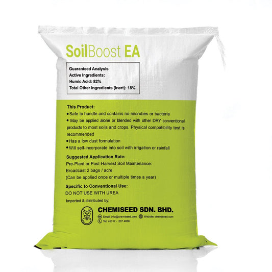 Soil Conditioner | SoilBoost EA 25kg - Chemiseed Sdn. Bhd.