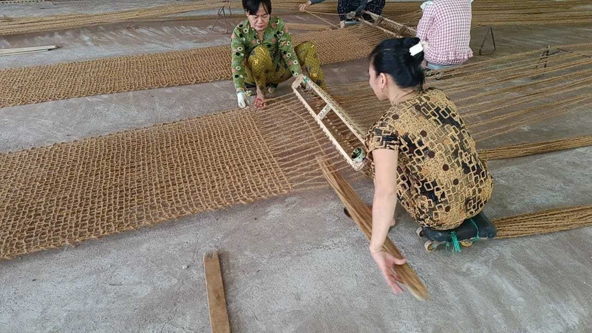 Coconut Fibre Net (Coir Netting) - Chemiseed Sdn. Bhd.