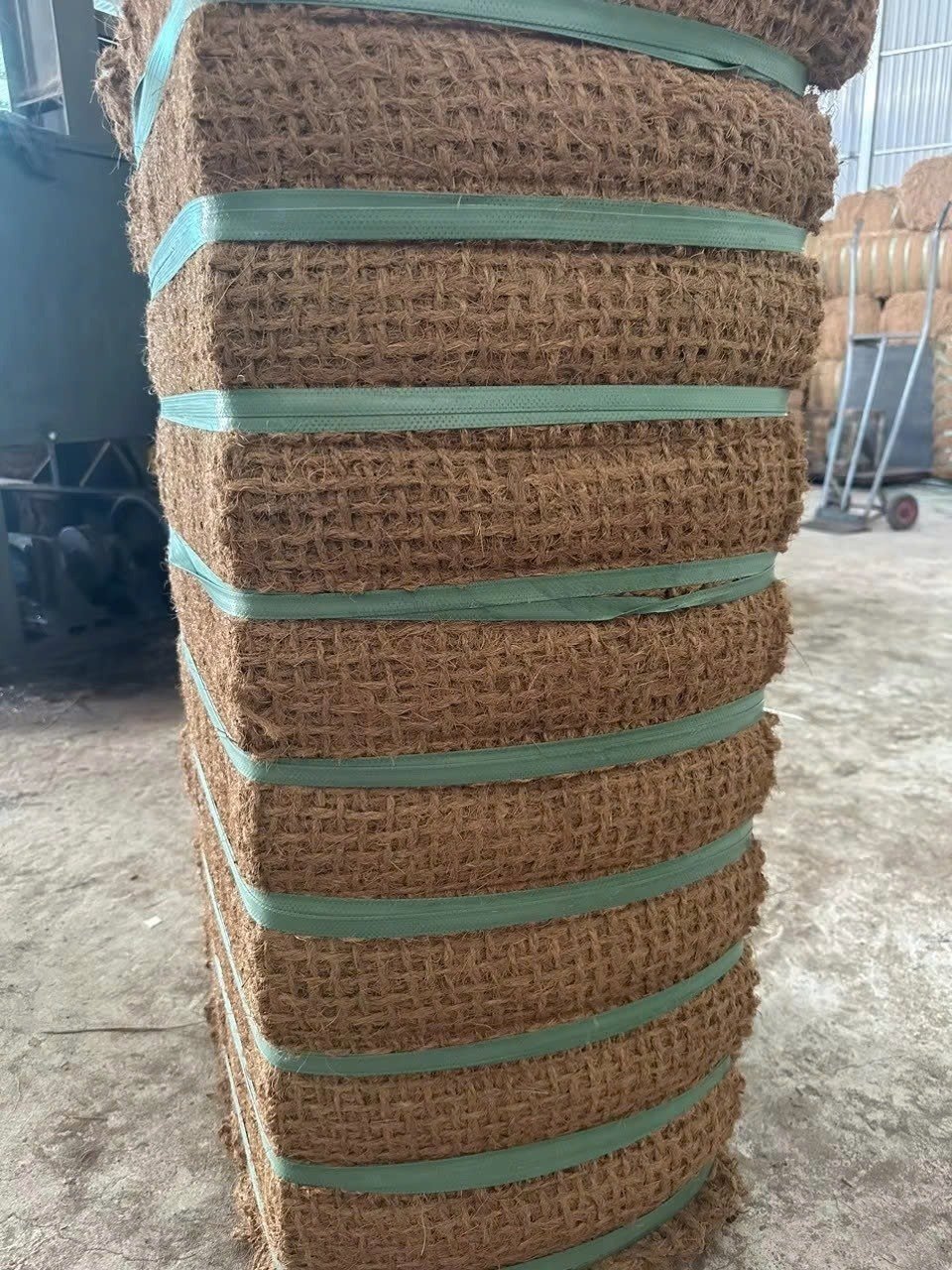 Coconut Fibre Net (Coir Netting) - Chemiseed Sdn. Bhd.