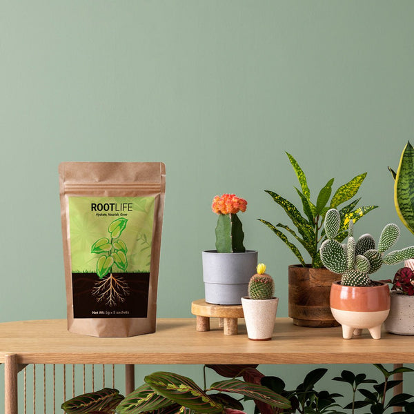 Rootlife Sachet | The Organic Water & Nutrient Reservoir for Plants