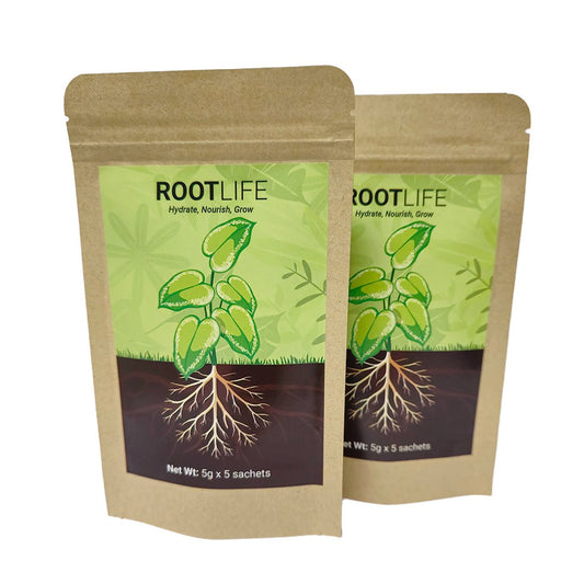 Rootlife Sachet | Reservoir Air & Nutrisi Organik untuk Tanaman - Chemiseed Sdn. Bhd.